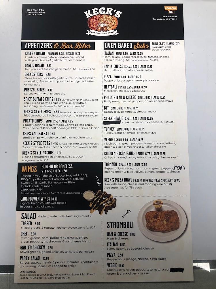 Keck's Pies and Pints Cheesy Bread
